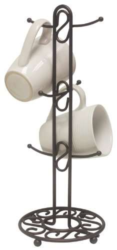 Home Basics Bronze Mug Tree