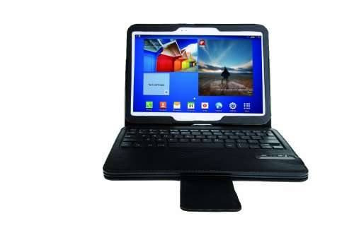 VSTN¿¿¿¿Samsung Galaxy Tab 3 10.1 P5200 Bluetooth Keyboard Portfolio Case - DETACHABLE Bluetooth Key
