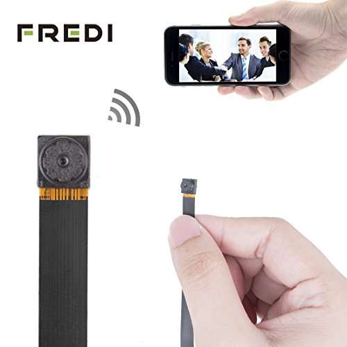 FREDI HD Mini Super Small Portable Hidden Spy Camera P2P Wireless WiFi Digital Video Recorder for IO