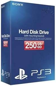 Sony PlayStation 3 250GB Hard Disk Drive (HDD) (Includes Mounting Bracket) (PS3)