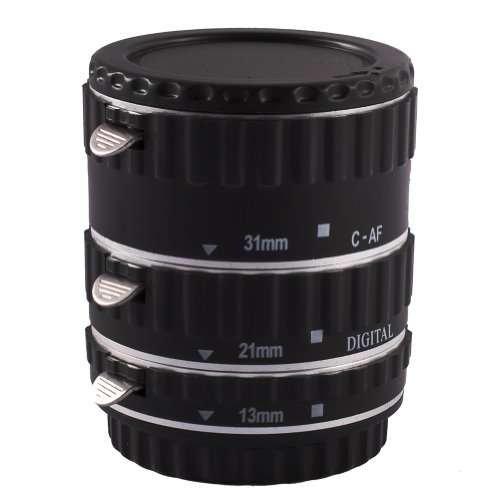 Neewer Auto Focus Macro Extension Tube Set for Canon EOS DSlR Camera