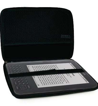 Black EVA Travel Hard Case Cover Sleeve for Amazon Kindle 3 WiFi & 3G IN STOCK