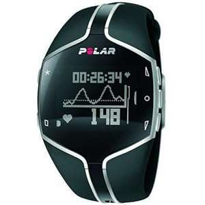 Polar FT80 Heart Rate Monitor Watch (Black)