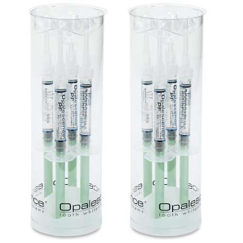 Opalescence PF 35% Teeth Whitening 8pk of Mint flavor syringes (Latest product) (2 tubes each with 4