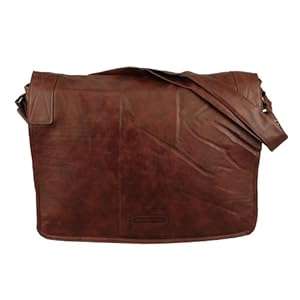 Daniel Ray Messenger / Laptop Bag NAMITE Large Brown
