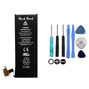 Nerd Herd Apple iPhone 4s Replacement High Capacity Internal Battery (Tools Included)