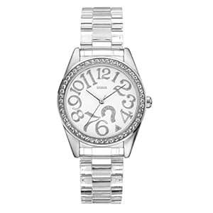 GUESS Feminine Question Mark Watch U85117L1