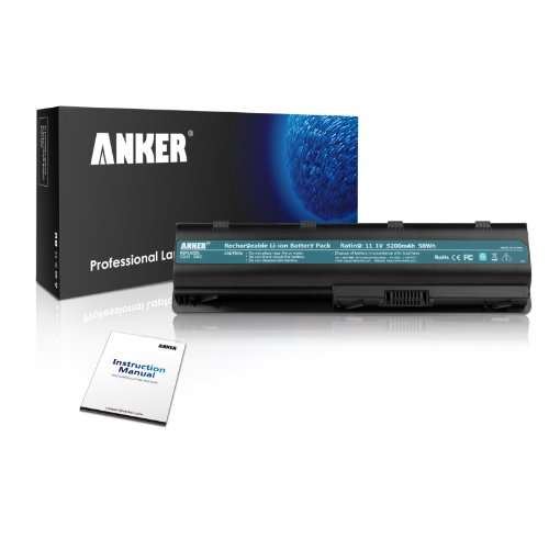 Anker High Performance 5200mAh/58Wh Laptop Battery for HP G32 G42 G42T G56 G62 G72 G4 G6 G6T G7; HP