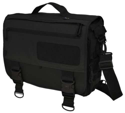 Hazard 4 MOD Laptop Messenger/Briefcase/Go-Bag with Molle, Black