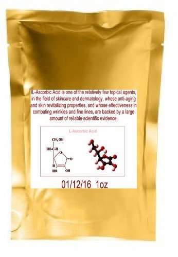 3oz 86g Finest Grade Cosmetic Vitamin C (L-ascorbic Acid) Powder Pure Food Powder 3oz
