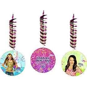 Hannah Montana - Party Supplies - Hanging Decorations (3 pcs/pack)