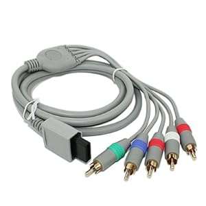 Nintendo Wii Component HDTV AV High Definition AV Cable
