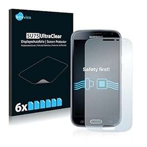 6x Screen Protector Samsung Galaxy K Zoom SM-C115 - Supreme Quality Crystal-Clear Bubble-Free