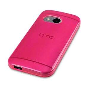 New Pink HTC One Mini 2 Phone Case Cover & 2 Screen Protectors Gel G (Pink + 2 Screen Protectors)