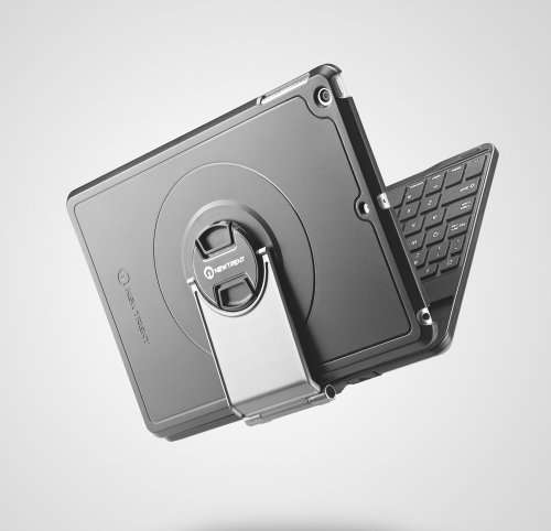 New Trent Airbender 2.0 - New iPad Air Wireless Bluetooth Clamshell iPad Air Keyboard Case. Compatib