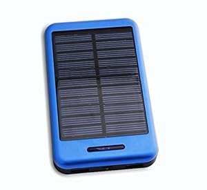 DoSHIn 50000mah Solar Power Bank with Indicator Lights for iPhone5 4S 4 3GS Samsung HTC PS (Blue)