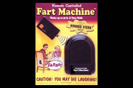 T.J. Wiseman Remote Controlled Fart Machine No. 2