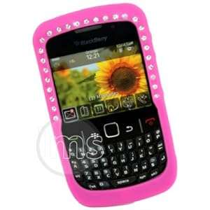 Blackberry 8520 *** Stunning Diamante Silicone Case *** Available in Colours