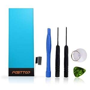 Fasttop Apple iPhone 5 Replacement High Capacity Internal Battery (Tools Included)
