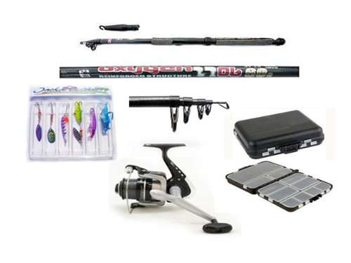 Carbon Telescopic Fishing Starter/Travel Set