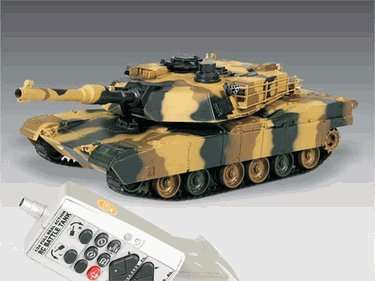 M1A2 ABRAMS Iraq War Tank RC US Battle Tank Radio Controlled 1/24 Airsoft Panzer Marui OEM version