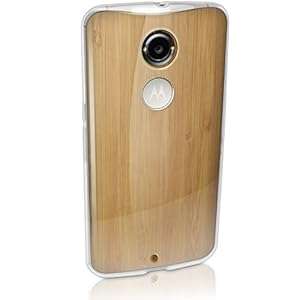 iGadgitz Transparent Clear Glossy TPU Gel Skin Case Cover for Motorola Moto X (Transparent Clear)