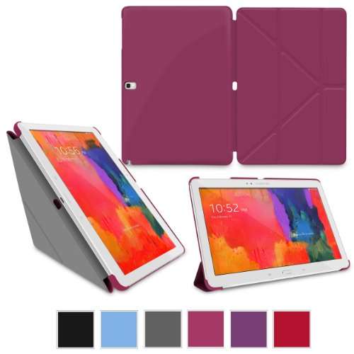 rooCASE Samsung Galaxy Tab Pro 10.1 / Note 10.1 2014 Edition Case - Origami Slim Shell 10.1-Inch 10.