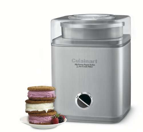 Cuisinart Pure Indulgence Frozen Yogurt, Sorbet and Ice Cream Maker ICE-30BCC