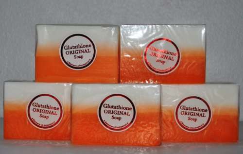 5 Bars Kojic Acid & Glutathione Dual Whitening/bleaching Soap