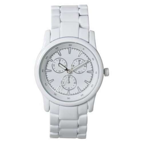 FMD by Fossil Merona Multifunction White Womens Watch FMDM150