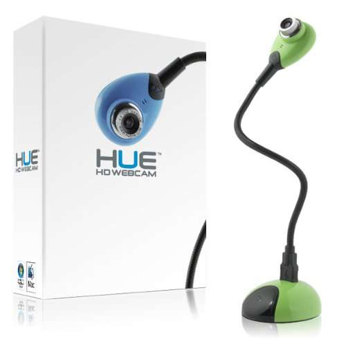 HUE HD (green) USB camera for Windows and Mac