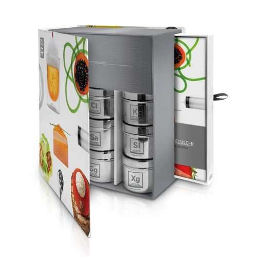 MOLECULAR GASTRONOMY BY MOLECULE-R: DELUXE EDITION (cookbook and deluxe molecular gastronoymy kit)