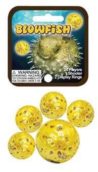 Marbles - Blowfish   (24 Player Marbles & 1 Shooter)