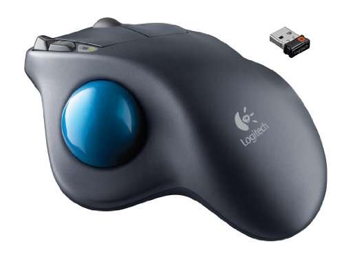 Logitech M570 Wireless Trackball, Computer Wireless Mouse, Long Range Wireless Mouse
