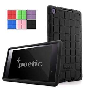 Poetic GraphGrip Case for Google Nexus 7 FHD 2nd Generation 2013 Android Tablet - Black