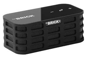 The BRICK - Ultra Portable Mini Wireless Bluetooth Stereo Speakers for All Devices with B (Black)