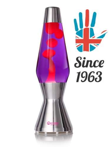 lava lamp Violet Red, Retro lava The Original Mathmos Astro lamp