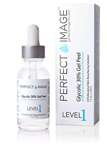 Glycolic Acid 30% Gel Peel - Enhanced with Retinol and Green Tea Extract (Professional Chemical Peel