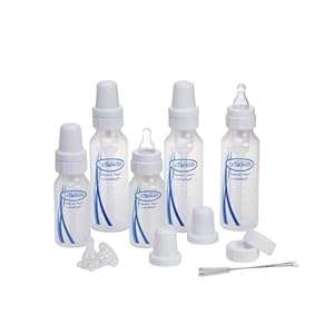 Dr. Brown's BPA Free Polypropylene Natural Flow Bottle Newborn Feeding Set