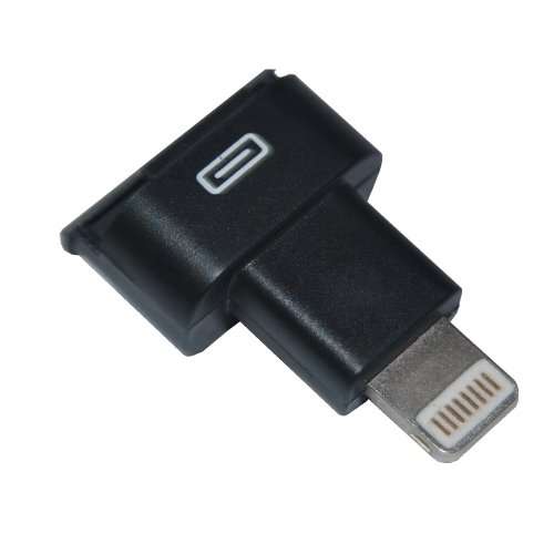 Shinntto Iphone 5 Ipad Mini Lifeproof Lightning to Lightning 8 Pin to 8 Pin Dock Adapter (black)
