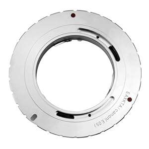 XCSOURCE Mount Adapter For Exakta Lens to Canon EOS EF 5D 60D 1100D Infinity Focus / Pentax M42 M 42