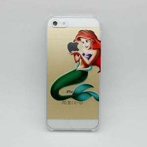 FASHIONFORT BRAND NEW IPHONE 4/4s/5/5s/5c/6/6 transparent case/covers Disney Ariel Frozen (Ariel)