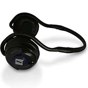 iGadgitz IGX-750 Wireless Bluetooth 2.1 Stereo Folding Travel Neckband Headphones Earphones Hea