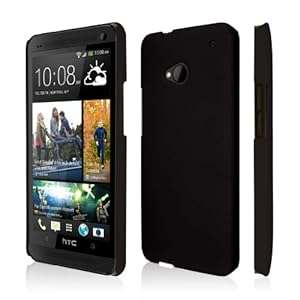 Empire Klix Soft Touch Slim Fit Hard Case for HTC One M7 - Black
