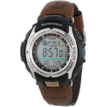 Casio Men's PAS400B-5V 'Pathfinder' Forester, Fishing, Moon Phase Watch..