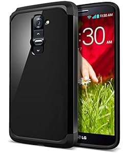 Crazyprofit Heavy Duty Tough Armor Ultra Thin Slim Shock Proof Hard Protective Plastic Ca (Black)