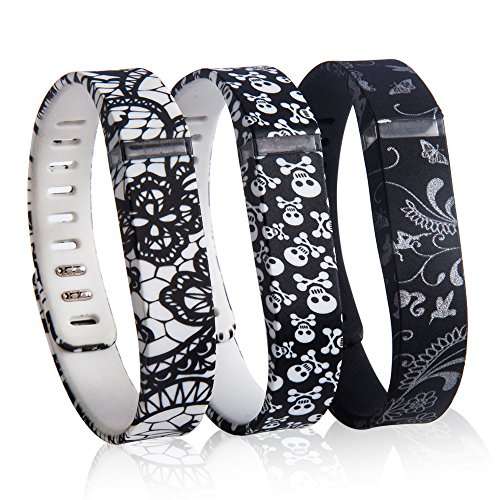 RedTaro 3PCS Replacement Bands for Fitbit FLEX Only / Fitbit Band / Fitbit Flex Band / Fitbit Wristb