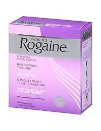 Rogaine for Women Hair Regrowth Treatment, 2 Ounce, 3 Count