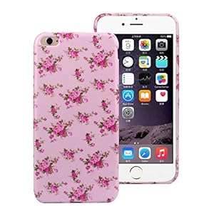 Atdoshop(TM) 1PC Cute Floral Jacquard Pattern Soft TPU Cover Case for iPhone 6 Plus 5.5in ( (Pink)