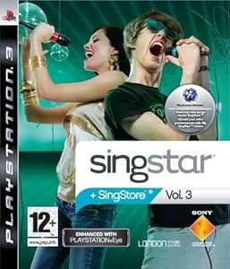 SingStar Vol. 3 - PlayStation Eye Enhanced (PS3)